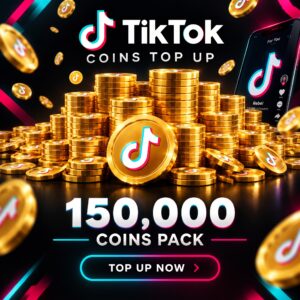 150K Coin TopUp Tiktok