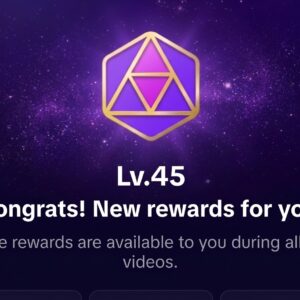 Lvl 45 Tiktok Account